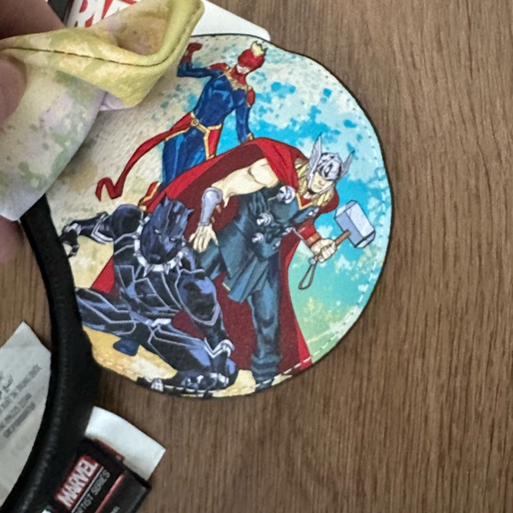 Marvel Loungefly artist series Superhero Disney Ears Multicolor Bow New